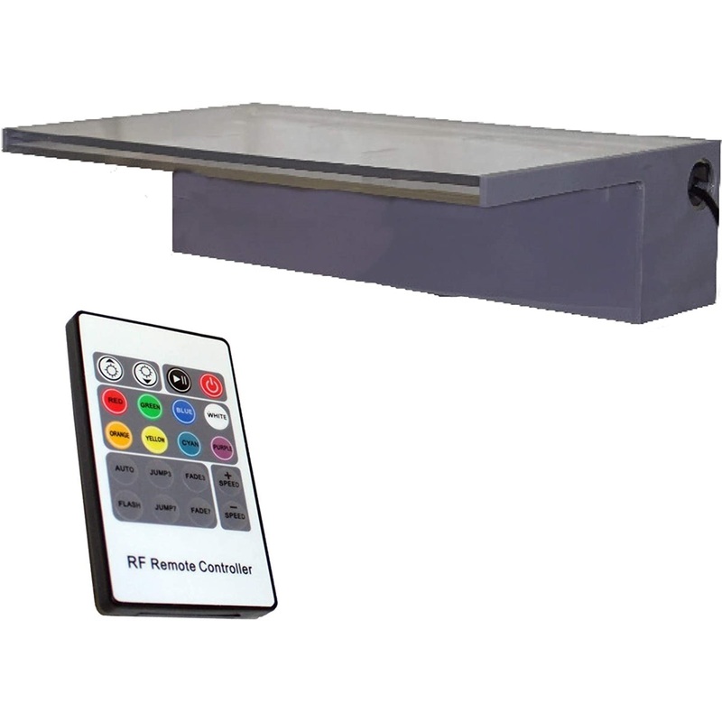 Anjon NiteFalls Acrylic Spillways w/ Optional Color Changing with Remote