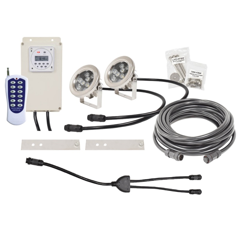 EasyPro AquaShine Color Changing Fountain Light Kits