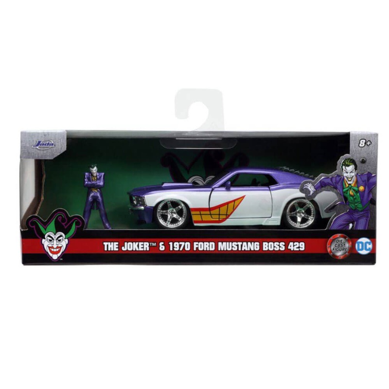 DC Comics 1970 Ford Mustang Boss 429 avec Joker 1:32 chelle