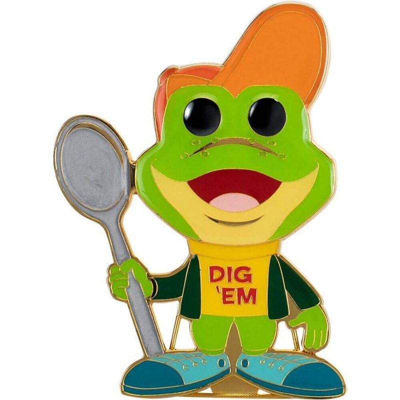 Honey Sacke Dig 'Em Frog 4 "Pop! Pin d'mail