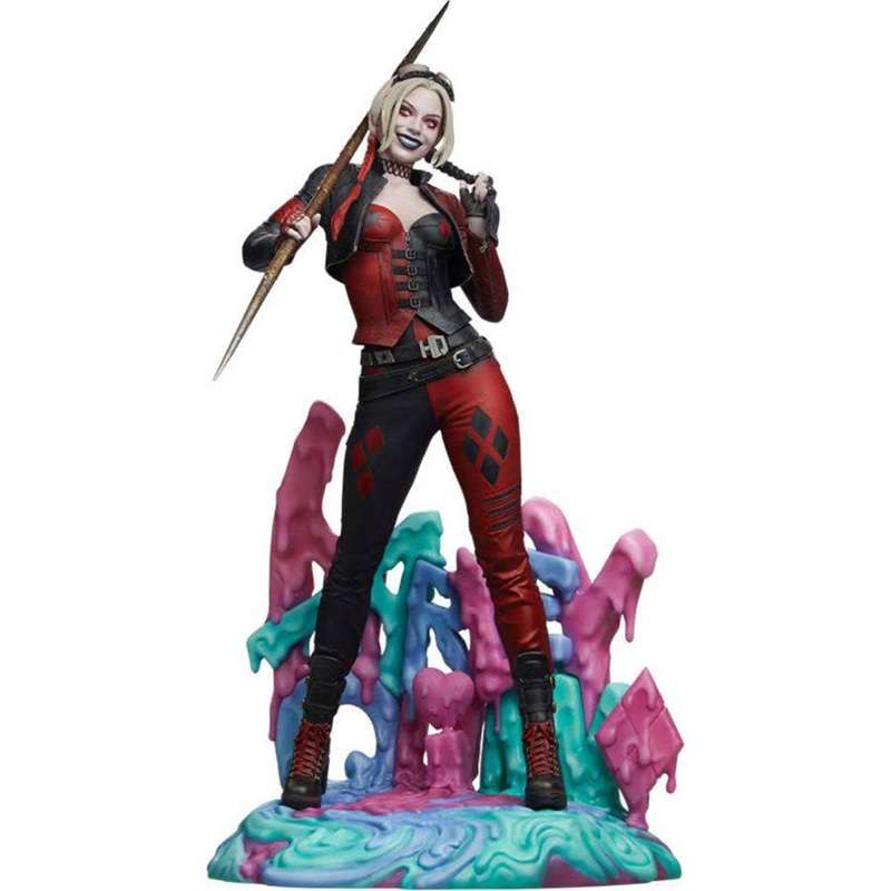 La statue du format Premium Squad Squad Harley Quinn
