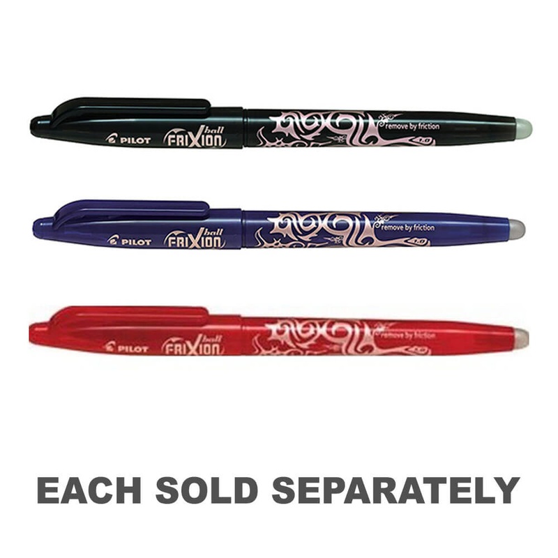 Pilote Frixion Ball Medium Pen 1,0 mm (bote de 12)