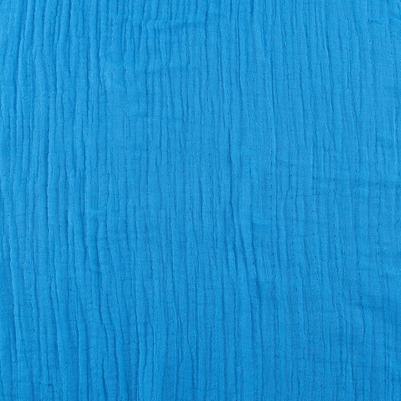 Solid Double Gauze - AURORA - 002 - Blue Ocean